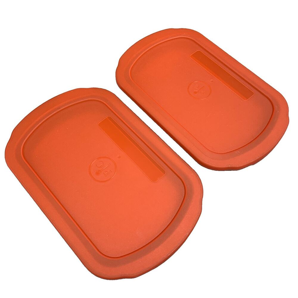 Set of 2 Pampered Chef Freezer Storage Containers with Lids #100078 Quick Freeze - Picture 2 of 5